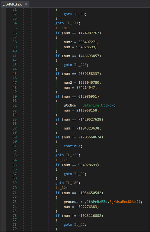 Control Flow Obfuscation