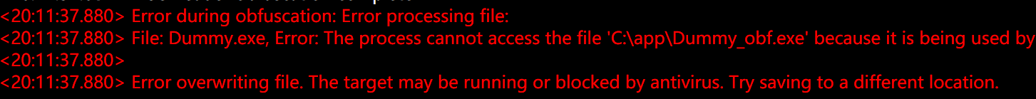 process-cannot-access